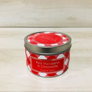 9oz Jar 2-Wick Americana Citronella Red Mandarin Candle - Sun Squad™